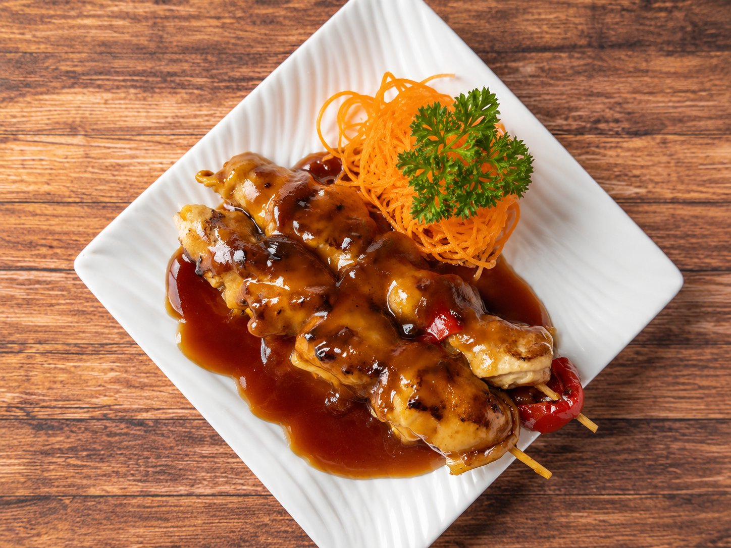 Yakitori chicken skewer